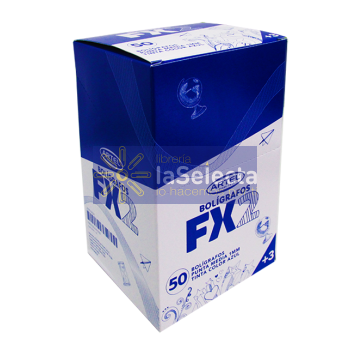 PACK BOLIGRAFOX FX2 50 UN ARTEL